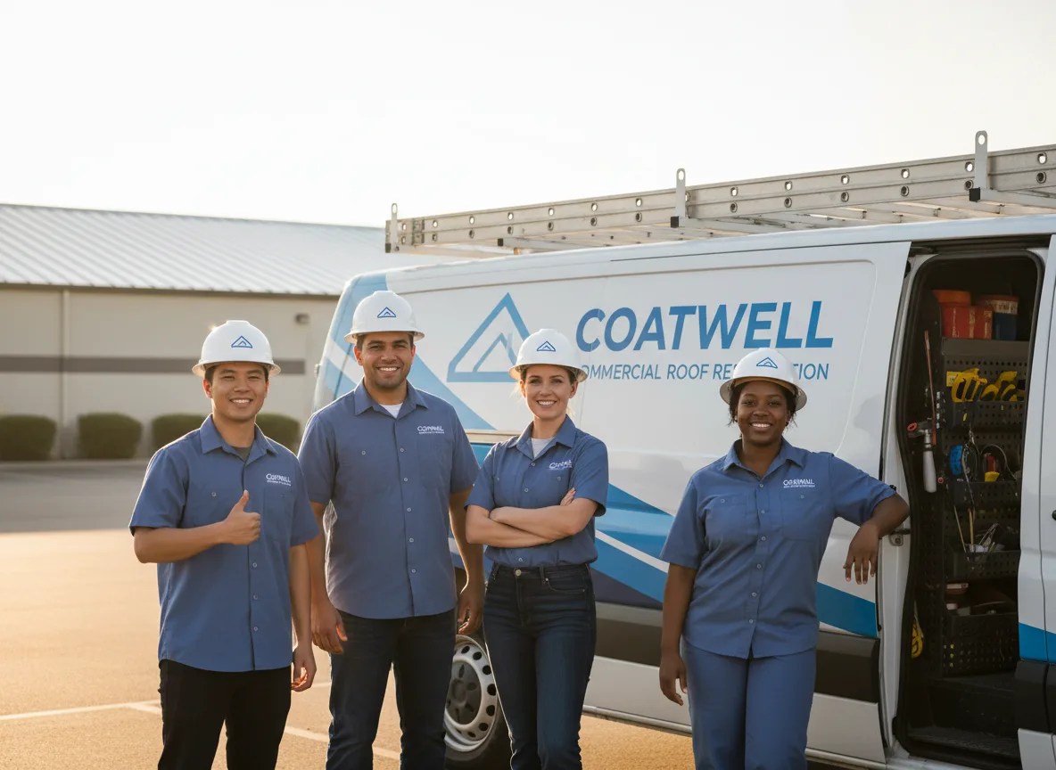 Commercial roof coating company in Mottville, NY